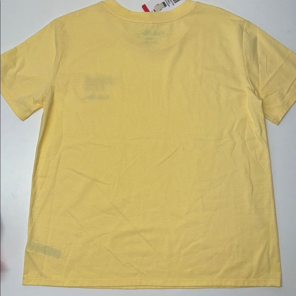 🔥Yellow Keith Haring Women's Short Sleeve Tee Sz M New - Picture 4 of 5
